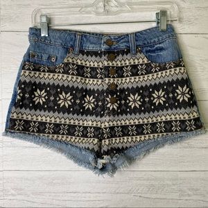 Urban outfitter BDG high rise free cheeky shorts